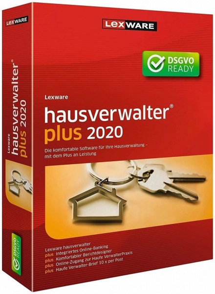 Lexware Hausverwalter Plus 2020, 365 Tage Laufzeit, Download