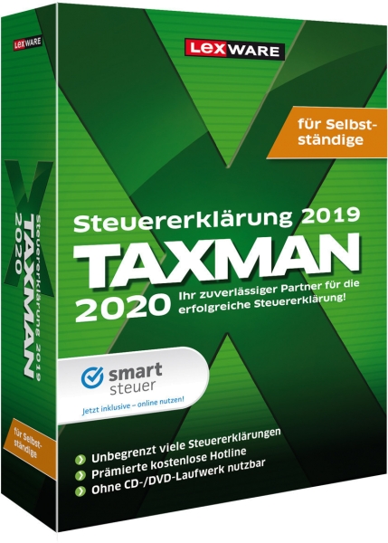 Lexware Taxman 2020 für Selbstständige, Download