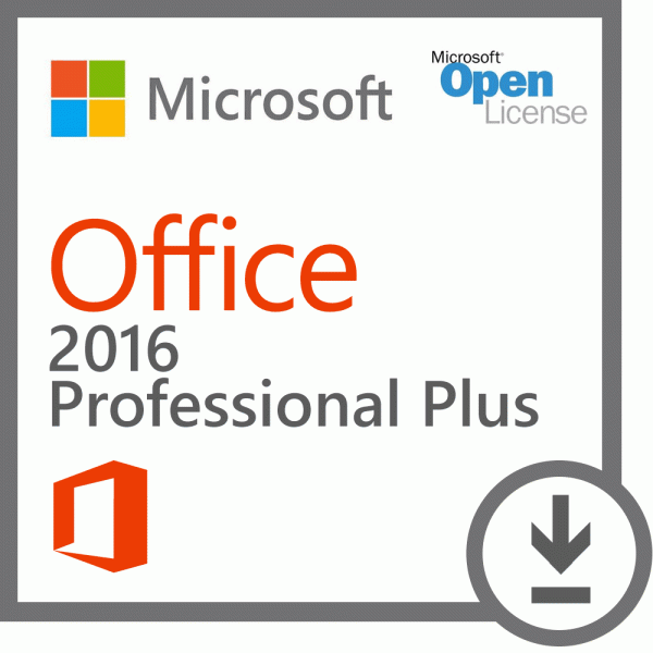 Microsoft Office 2016 Professional Plus Vollversion Open License terminal server, volume license