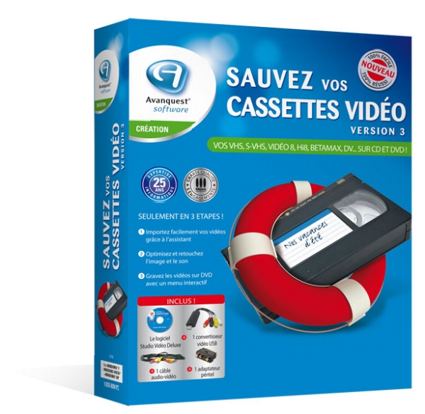 Sauvez vos Cassettes Vidéo, français