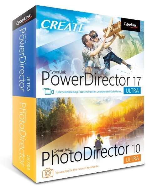 Cyberlink PowerDirector 17 Ultra & PhotoDirector 10 Ultra Duo Vollversion, [Download]