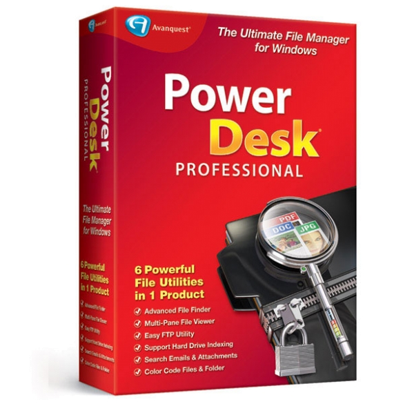 PowerDesk Pro 9, English