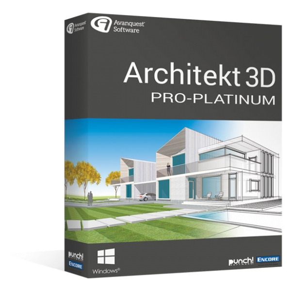 Avanquest Architekt 3D 20 Pro-Platinum Windows