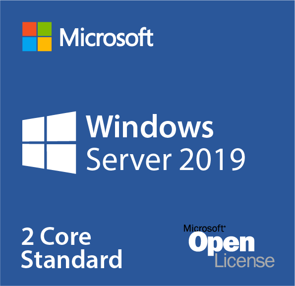 Microsoft Windows Server 2019 Standard - 2 Core Add-on License (Additional Product)