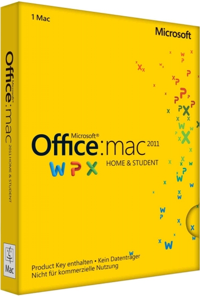 Microsoft Office für Mac Home & Student 2011