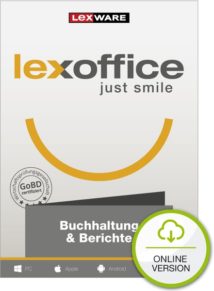 LexOffice Buchhaltung & Berichte, 365 Tage Laufzeit, Download