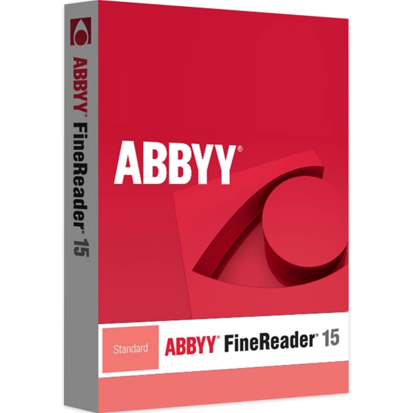 ABBYY FineReader 15 Standard, 1 User, WIN, Vollversion, Download