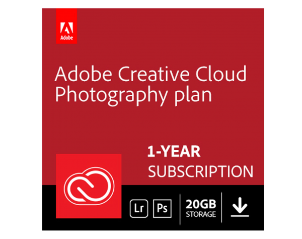Adobe Creative Cloud Foto-Abo 20 GB, 1 Jahr