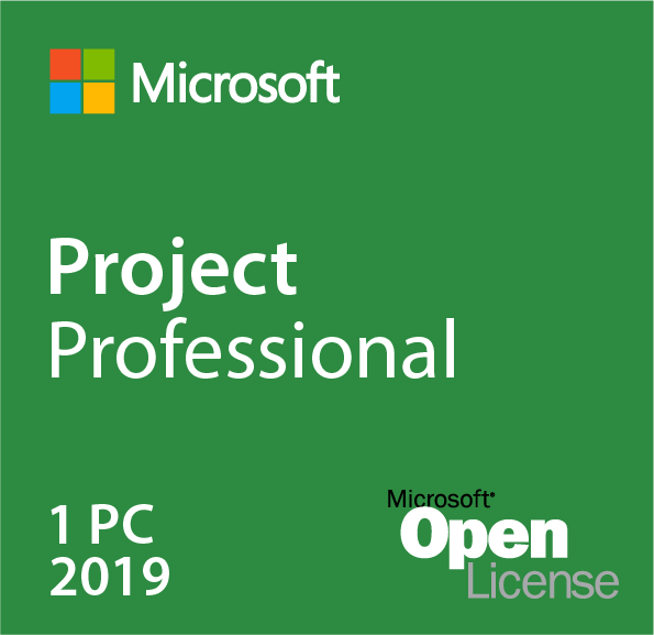 Microsoft Project 2019 Professional Open License, TS geeignet, Multilanguage